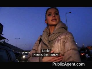 Publicagent - Amazing Boobs Blonde Blowjobs