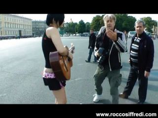 Rocco Fucks Goth Slut On A Leash