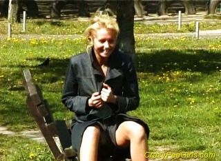 Having A Pee In The Park