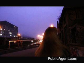 Publicagent - Big Cock Fucking Through Nylons