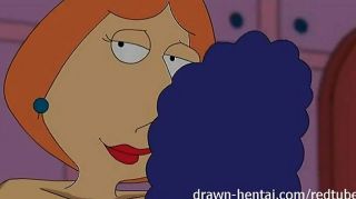 Lesbian Hentai Marge Simpson And Lois Griffin