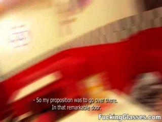 Fucking Glasses - Paying For A Drink With Sex