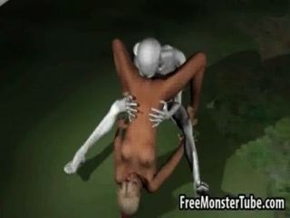 Hot 3d Babe Getting Licked And Fucked By An Alienhigh 1