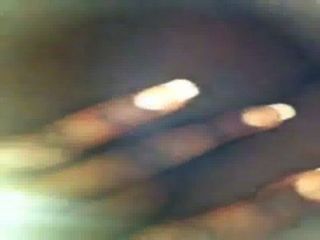 Ebony Teen Masturbates