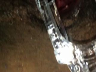 Black Female Shows Her Cervix With A Speculum Part 2