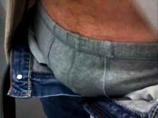 Stroking It In A Bathroom Until I Cum Hard