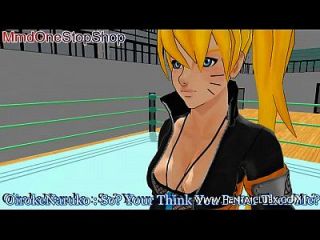 Anime Girls Sexy Sexual Anime Girl Wrestling Ryona Oiroke Naruko Vs Yoko Hentai Ballbusting Mmd Anim