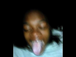 Freak Loves To Swallow Cum