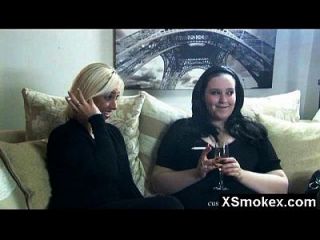 Beautiful Horny Astonishing Smoking Milf Rammed