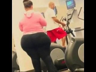 Big Ass Wide Hips At Gym