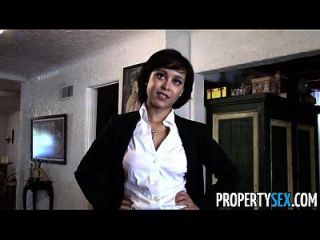 Propertysex - Cute Real Estate Agent Makes Dirty Pov Sex Video With Client