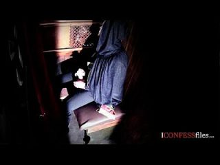 Confessionfiles: British Babe Fucks In Confession Booth