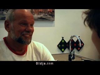 Old Bastard Gets Luckily Hot Fuck With Pervert Hottie