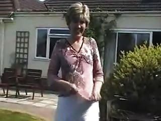 Sara A Day In The Garden In My Lingerie