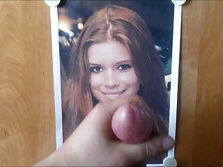 02.09 - Cum Tribute On Kate Mara