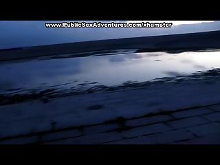 Real Public Fuck Movie With Sexy Coed Babe