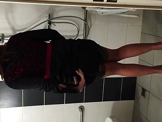 Tranny Masturbation In Satin Dress