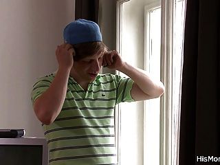 Tied Up Girl Is Used By His Lesbian Mom
