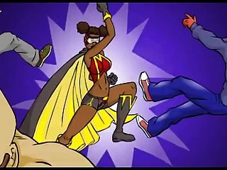 Big Ass Ebony Superheroine