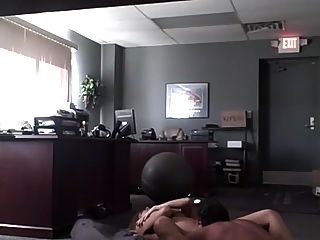 Fucking The Boss At Work