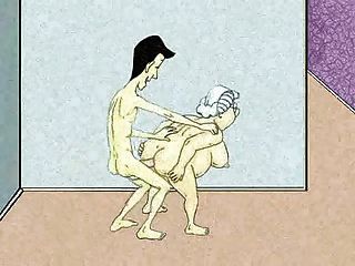 Sexy Anal Granny And Squirt! Animation!