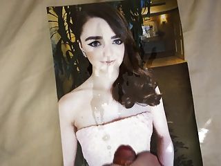 Maisie Williams Cum Tribute 15