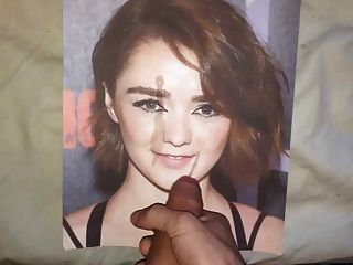 Maisie Williams Cum Tribute 13