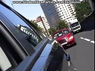 College Girl Fucked In The Car