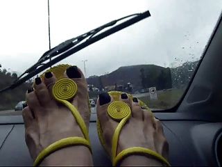 Feet On The Dashboard