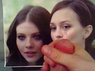 Cumming Over Michelle Trachtenberg And Leighton Meester