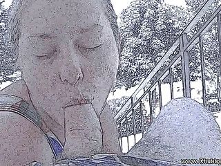 Blowjob Then Cum Bath