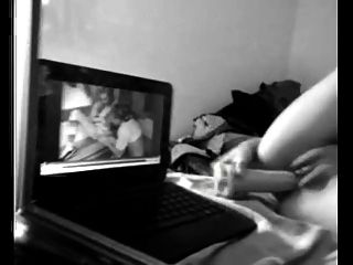 She Masturbates While Watching Porn 2