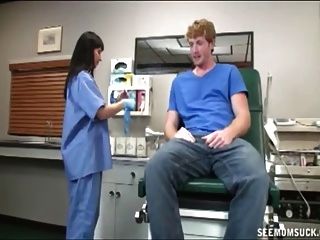 Hot Doctor Sucks A Big Boner