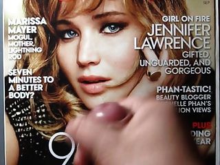 Jennifer Lawrence Cum Tribute Bukkake No. 1