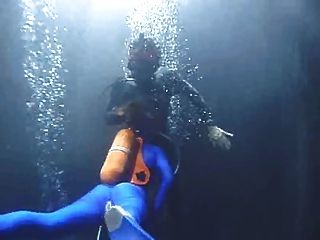 Rough Scuba Fuck In Spandex - Part 1