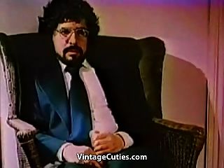 Ebony Milf Masturbates In Front Of Man (1970s Vintage)