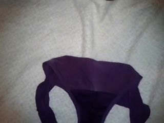 Cousins Purple Panty & Bra Set