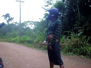 Public Wanking On Bike Trail