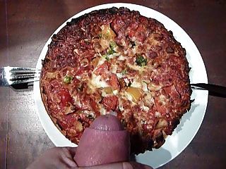 Cum On Pizza