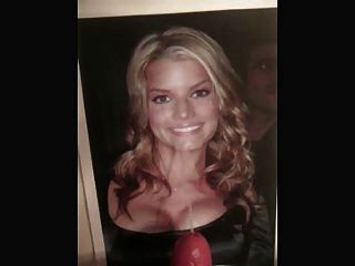 Jessica Simpson Cum Tribute #3