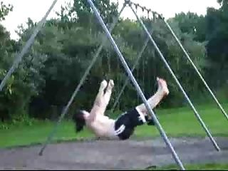 Bbw Naked On The Playground