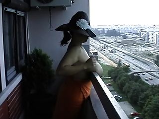 Busty Wife Strips Naked Nude In Public