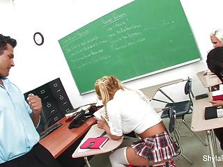 Bad Schoolgirl Shyla Gets Fucked By Her Teacher