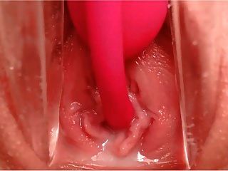 Ohmibod Creamy Cum Speculum Deep Inside Cervix